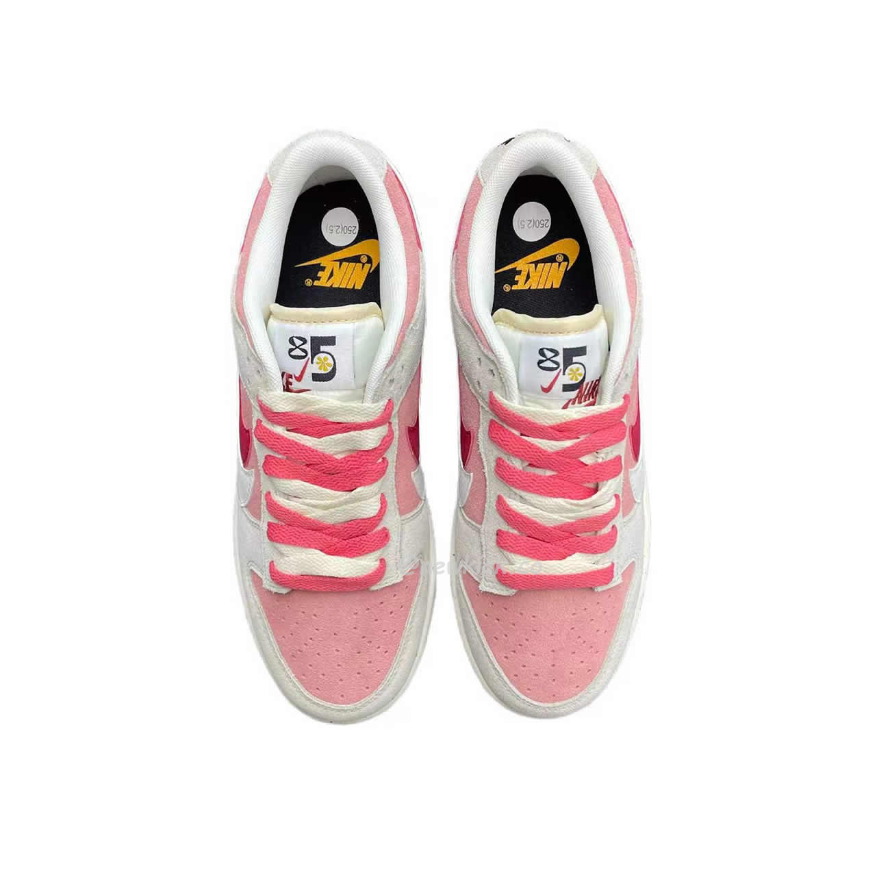 Nike Sb Dunk Low Se 85 Double Swoosh Grey Pink Rabbit Do9457 117 (8) - newkick.app